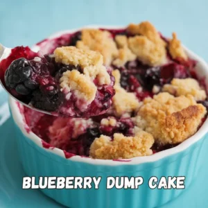 Blueberry Dump Cake recipe