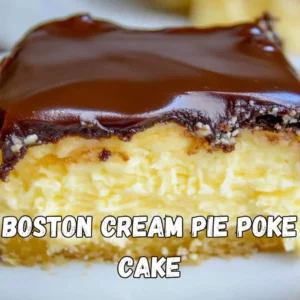 Boston Cream Pie poke cake1