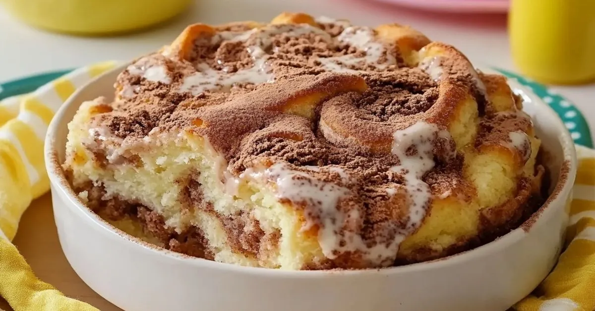 Cinnamon Roll Dump Cake – Your New Favorite Easy Dessert