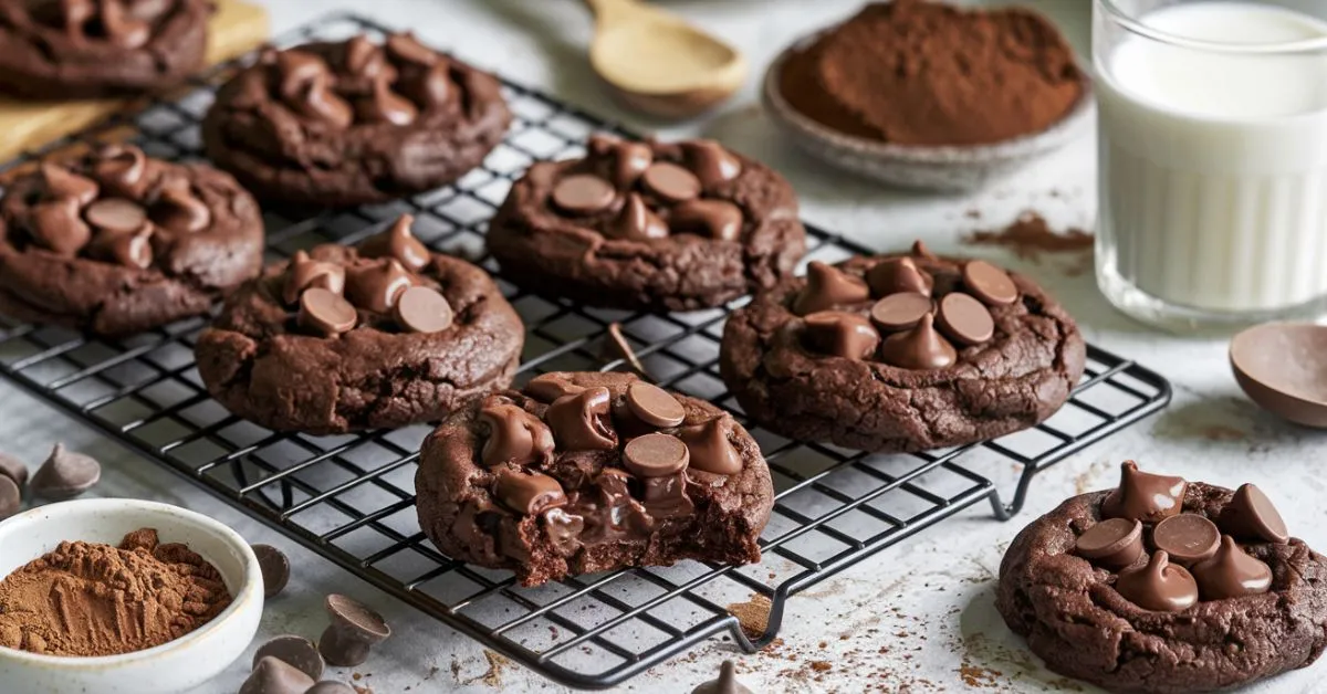 Double Chocolate Chip Cookies: Perfectly Rich and Sweet