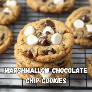 Marshmallow Chocolate Chip Cookie