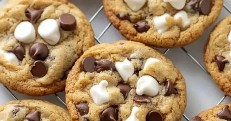 Irresistible Marshmallow Chocolate Chip Cookies