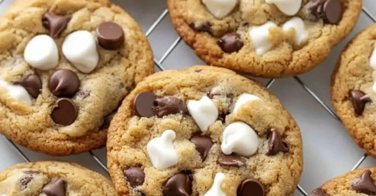 Irresistible Marshmallow Chocolate Chip Cookies