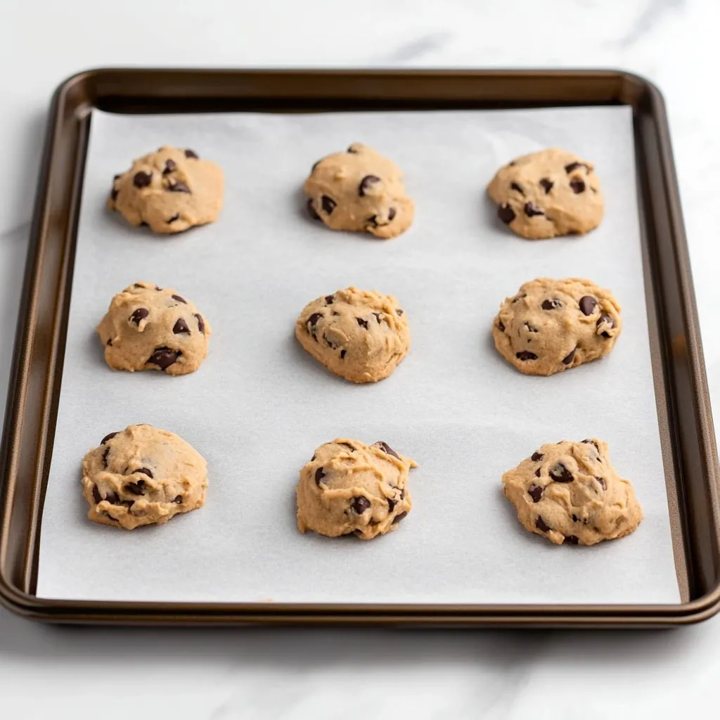 Peanut Butter Chocolate Chip Cookies dough 1