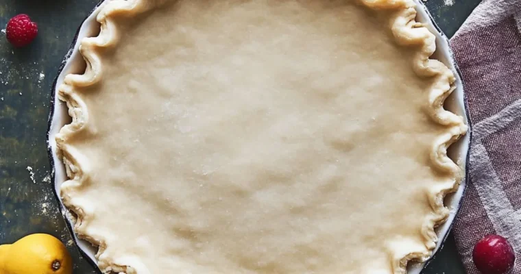 Pie Crust Recipe with Shortening for the Best Pie Shell