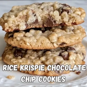 Rice Krispie Chocolate Cookies