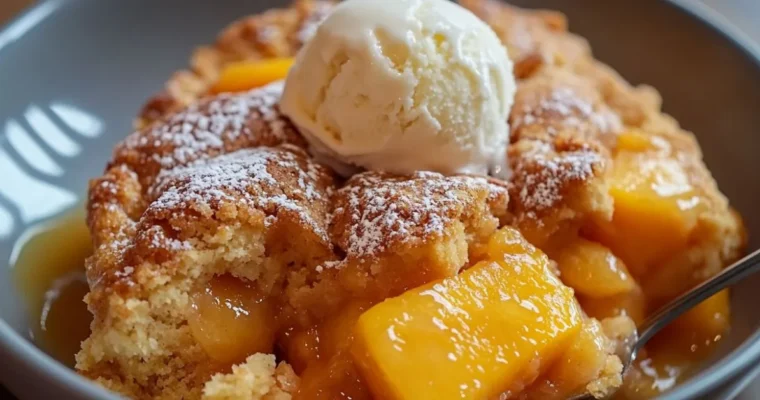 Peach Cobbler Dump Cake Recipe: The Ultimate Quick Dessert