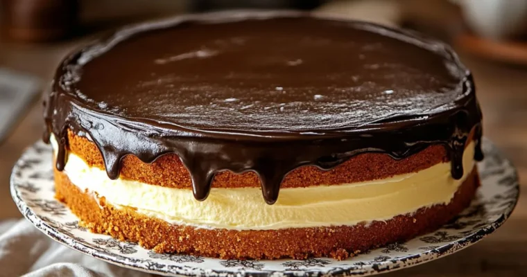 Boston Cream Pie with Cake Mix: A Simple and Irresistible Dessert Recipe