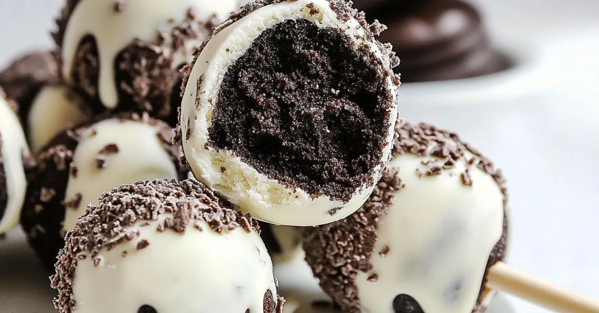 Cookies and Cream Cake Pops: A Delicious Twist