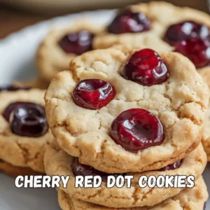 Cherry Red Dot Cookie