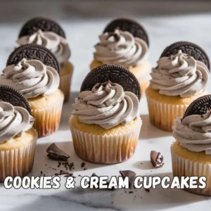 Cookies and Cream Cupcakes wp