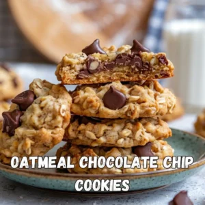 oatmeal chocolate chip cookie