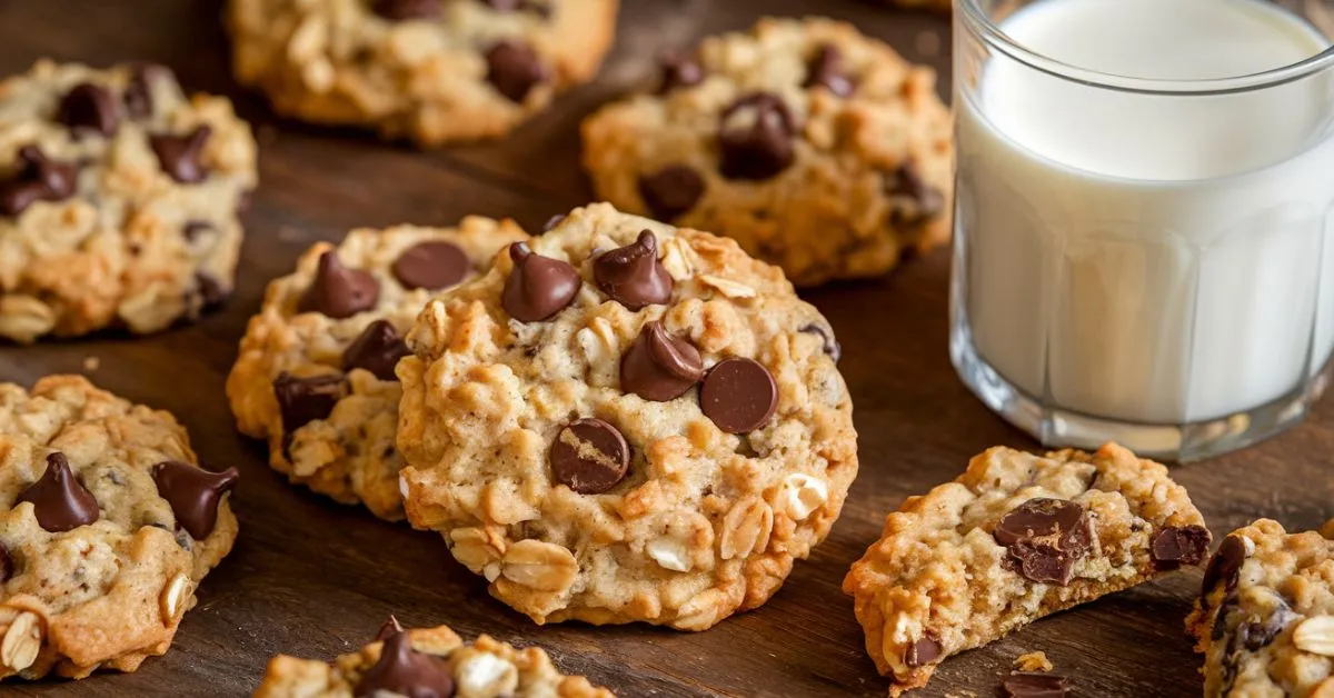 The Best Oatmeal Chocolate Chip Cookies Recipe Ever!